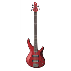 Yamaha TRBX305 5 String Bass, Candy Apple Red