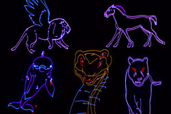 Citronic RGB Text Smart Animation Laser