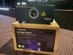 Citronic RGB Text Smart Animation Laser