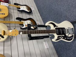 Burns "The Marvin" 2004 Limited Edition Left Handed - Used, White