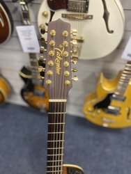 Takamine Japanese Ean40c Electro 12 String Left Handed - Used, Natural