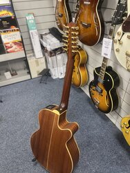 Takamine Japanese Ean40c Electro 12 String Left Handed - Used, Natural