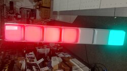 Retro Led Totem Sample