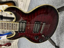 Schecter S1 Elite Left Handed Electric Guitar - Used, Sunburst, With Gig Bag