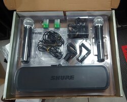 Shure Wireless Combo Twin Handheld PG58 System - Used