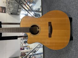 Fender Ga45sce Electro Acoustic Left Handed - Used, Natural