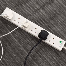 6 Gang Extension Lead with Surge Protection