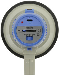 Adatsra Portable Megaphone 10W, Grey and Blue, 952.001