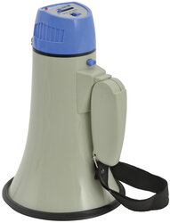 Adatsra Portable Megaphone 10W, Grey and Blue, 952.001
