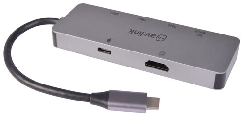 7 Port USB3.2 Type-C Multi-Hub 500.107UK