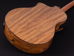 Washburn Bella Tone Studio Cutaway Electro Vite S9V, Charcoal Burst