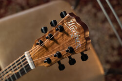 Washburn Bella Tone Studio Cutaway Electro Vite S9V, Charcoal Burst