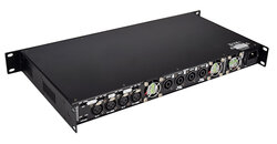 Citronic D-series Quad Power Amplifier 4 X 350W, 1U High Lightweight, Ex Demo