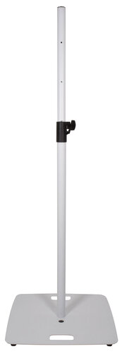 QTX Speaker Stand with Square Base 15KG Capacity 180.196UK, White