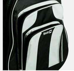 Rock Jam Deluxe Guitar Bag With Pick Holder And Strap, Black and Grey