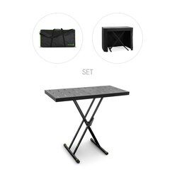Gravity KSX 2 RD SET 1 Keyboard Stand X-Form Double and Support Table Set 1
