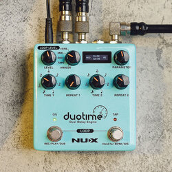 NUX Duo Time Dual Delay Engine