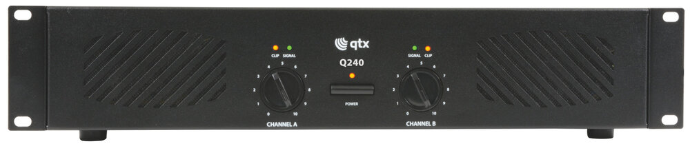 QTX Q240 Series Stereo Power Amplifier, New Stock