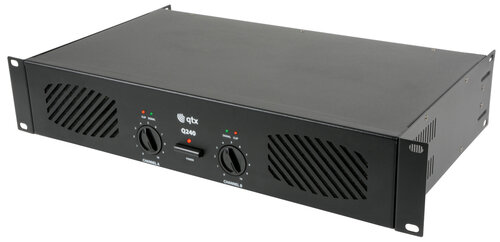 QTX Q240 Series Stereo Power Amplifier, New Stock