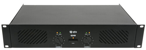 QTX Q240 Series Stereo Power Amplifier, New Stock