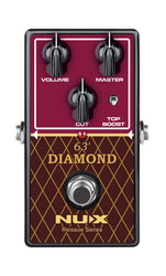 Nux 63 Diamond Overdrive Pedal (Vox Clone)
