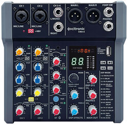 CMA-6 Compact Mixer with DSP, USB Play/Record/PC and Bluetooth 170.862