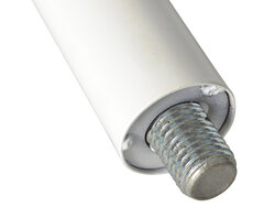 Ultimax MSA 220 35mm-M20 Thread Speaker Pole, WHITE, MSA 220WH