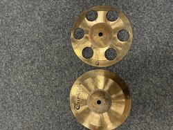 Turkish Cymbals Zilzen Mini Hi Hats, 8"