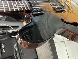 Aria Es650 Semi Acoustic - Used, Sunburst