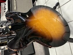 Aria Es650 Semi Acoustic - Used, Sunburst