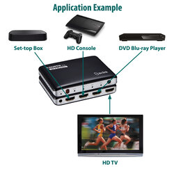 4K HDMI Switch with Remote Control, 3x1 128.841