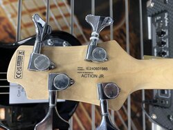Cort Action Bass Junior Open Pore, Cherry