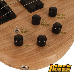 Cort Action DLX AS Bass Ash Body., Natural