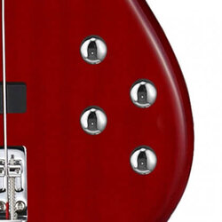 Cort Action Bass V Plus 5 String, Trans Red