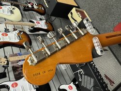 Fender 40th Anniversary 54 Strat - Used, Sunburst