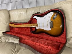 Fender 40th Anniversary 54 Strat - Used, Sunburst