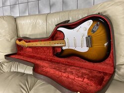 Fender 40th Anniversary 54 Strat - Used, Sunburst