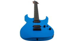 Spira S-400 24 Fret Electric Guitar, MBL Satin Blue
