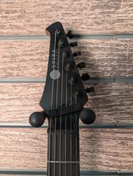 Spira S-400 24 Fret Electric Guitar, MBL Satin Blue