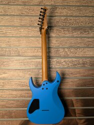 Spira S-400 24 Fret Electric Guitar, MBL Satin Blue