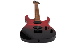 Spira S-450 24 Fret Electric Guitar, TRD Trans Red