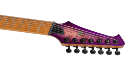 Spira S457 7 String 24 Fret Electric Guitar, TPP Trans Purple