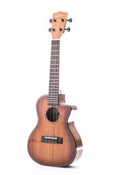 Uma Uk-17sc Solid Mh Top Concert Cutaway Ukulele, Natural