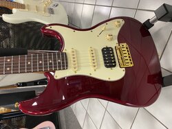 Jet JS-480 Electric Guitar, Wine Red