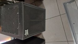 Adlib Audio AA12 BHL 300W Passive Subwoofers Each USED, Black