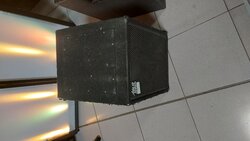 Adlib Audio AA12 BHL 300W Passive Subwoofers Each USED, Black