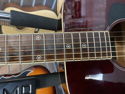 James Neligan Solid Top Acoustic - Used, Wine Red