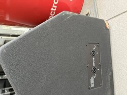 CM-series Passive 15" 350W Wedge Monitor CM15, Used / Demo