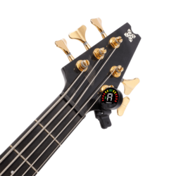 D'addario Nexxus 360 Rechargeable Instrument Tuner, Black