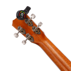 D'addario Nexxus 360 Rechargeable Instrument Tuner, Black